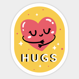 Hugs Sticker